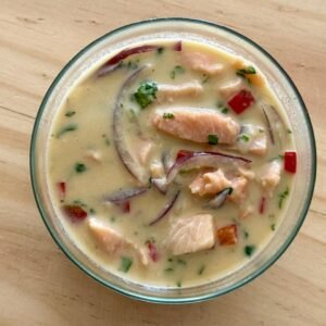 Ceviche de salmón
